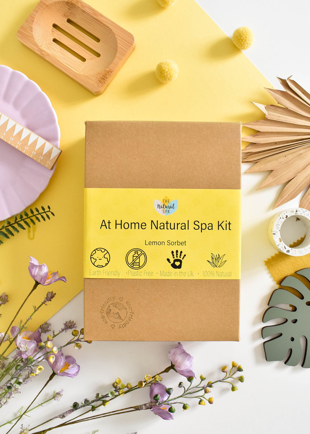 Lemon Sorbet At Home Natural Spa Set - Bring the spa to your door set