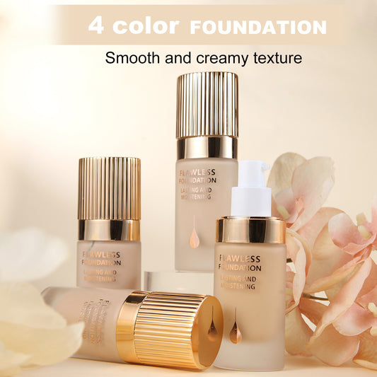 Cross-border SEARCH BEAUTY Foundation Liquid Is Not Easy To Take Off Makeup Waterproof Sweat-proof Oil Control Concealer Moisturizing Light Transparent Foundation