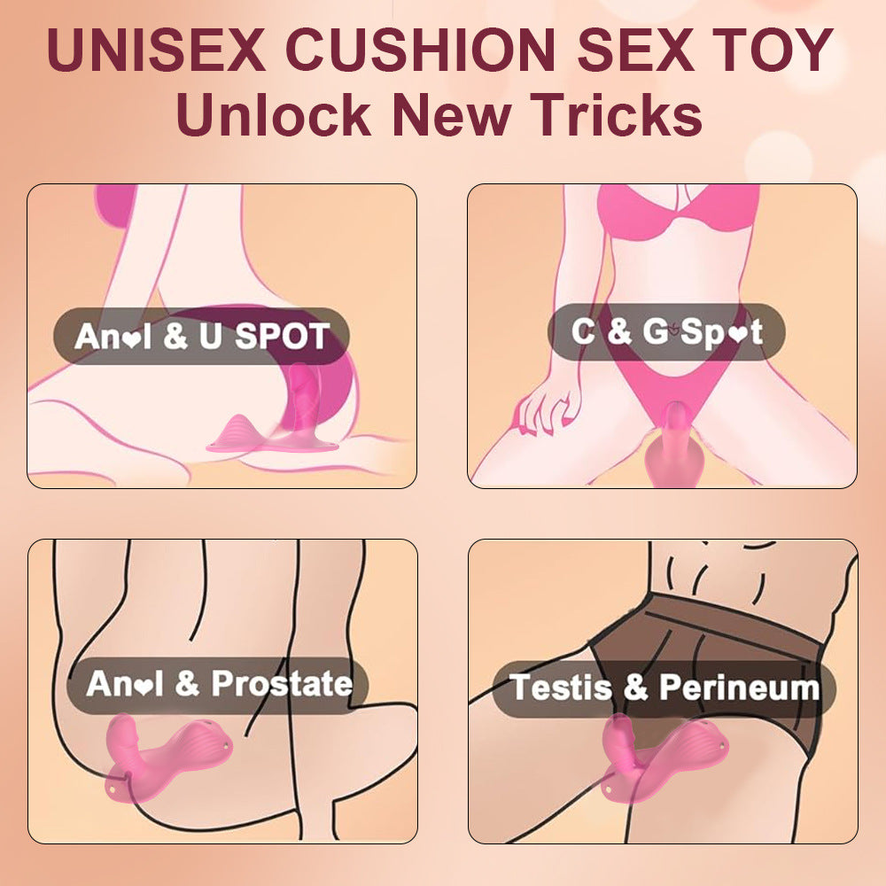 New Wearable Vibrator Double Shock Cushion Penis App + Remote Control Invisible Wearable Masturbation Device Adult Sex Toy