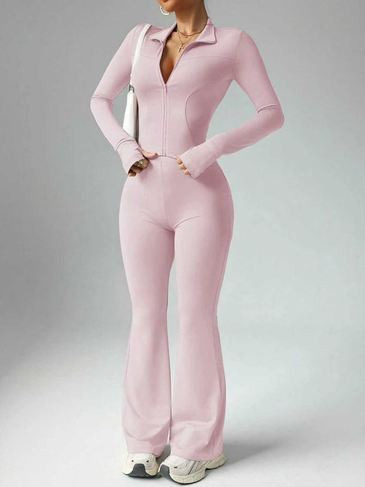 Pinyi's New High-End Yoga Clothing Set For Women, Tight-Fitting And Seamless, Sexy Long-Sleeved Fitness Suit