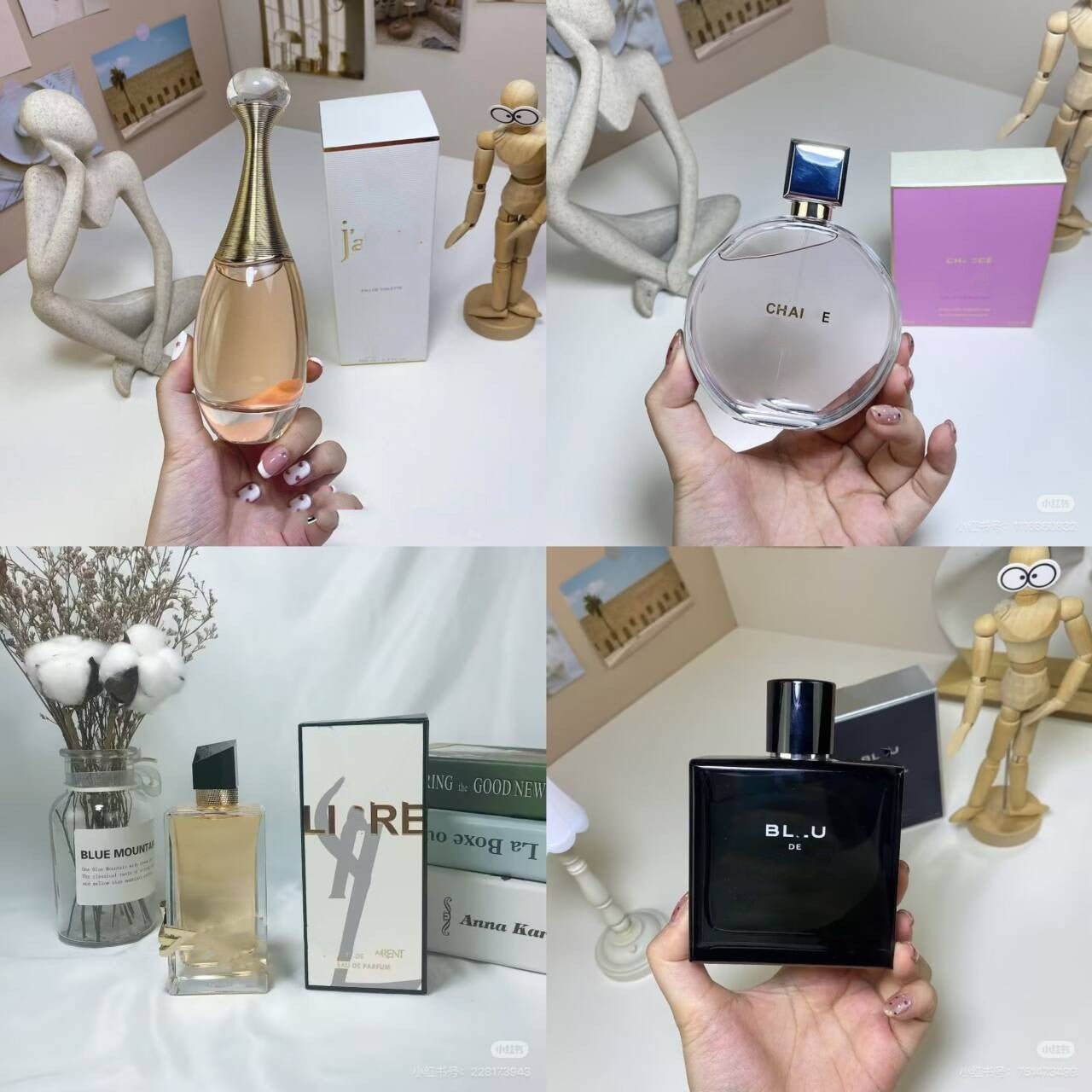 Cross-Border Perfume Blue Earth Wilderness Darjeeling True Self Eau De Vie You Make Me Strong Crystal Red 540