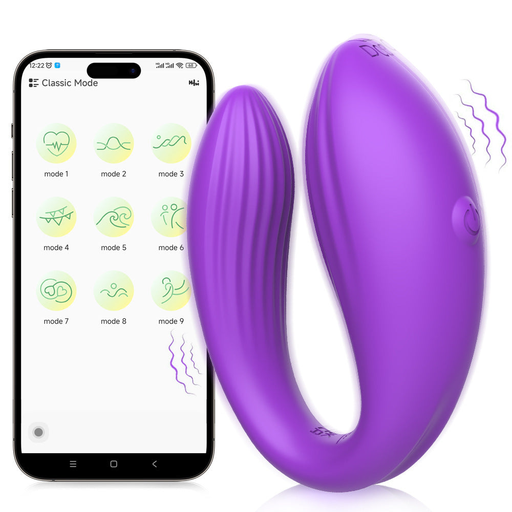 Kara App Wearable Full-Coverage Vibrator With Dual Heads For Women, Factory Wholesale