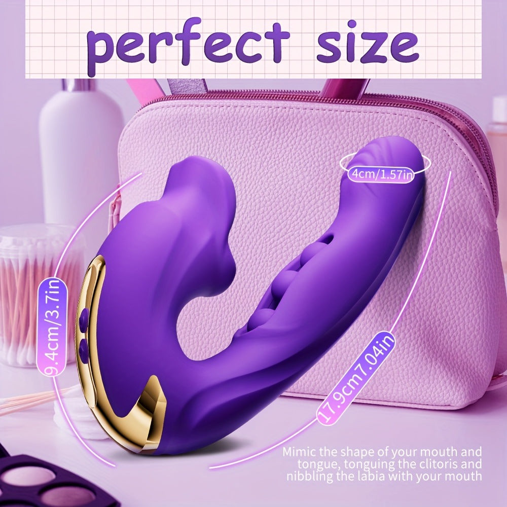 Lip Language Vibrator Ball Rotating Big Mouth Biting Tongue Licking Masturbation Vibrator Adult Female Sex Toy Supplies