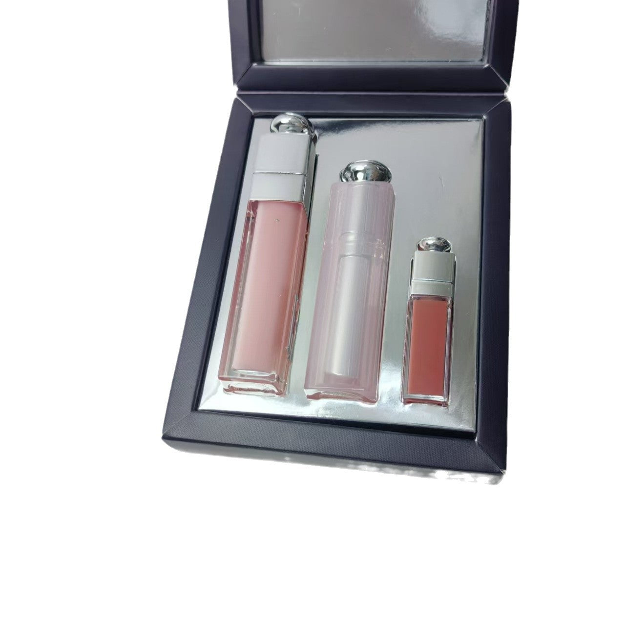 New Foreign Trade Makeup Di Jia Feng Lip Honey Care Three-Piece Set Dress Color Changing Lip Balm 001 Feng Lip Honey 038 Lipstick