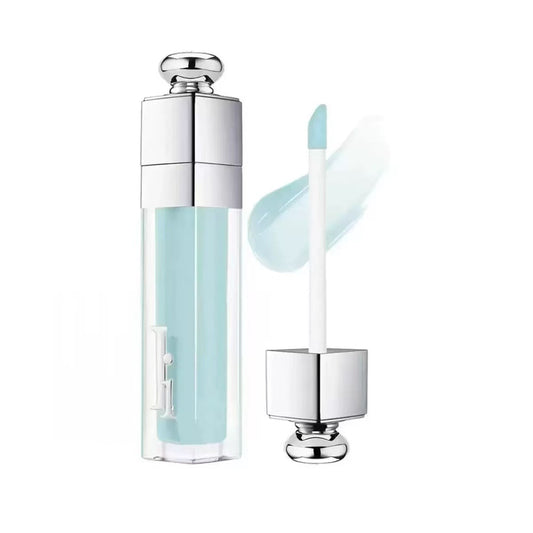 Cross-Border Exclusive Dijia Formal Embossed Charm Lip Gloss Lip Oil 001 # 004 Moisturizing And Brightening 6ml Dropshipping