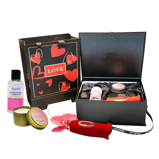 Aiersha Vibrator Female Bite Mouth Tongue Licking Clitoris Nipple Device Adult Sex Toy Love's Whisper Gift Box