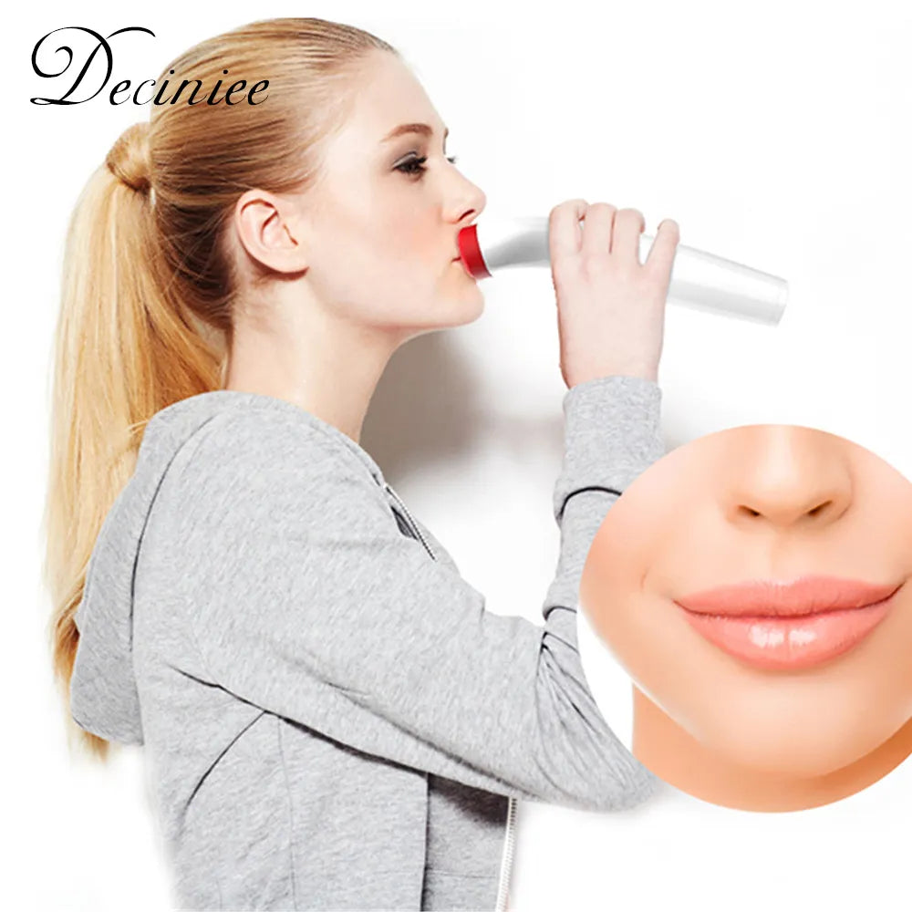 Electric Silicone Lip Plumper for Fuller Lips - Beauty Tool
